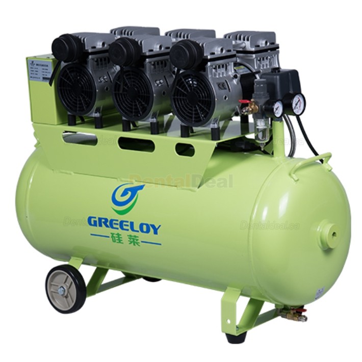 Greeloy GA-63 2.5HP 90L Air Compressor for Dental Office with Check Valve